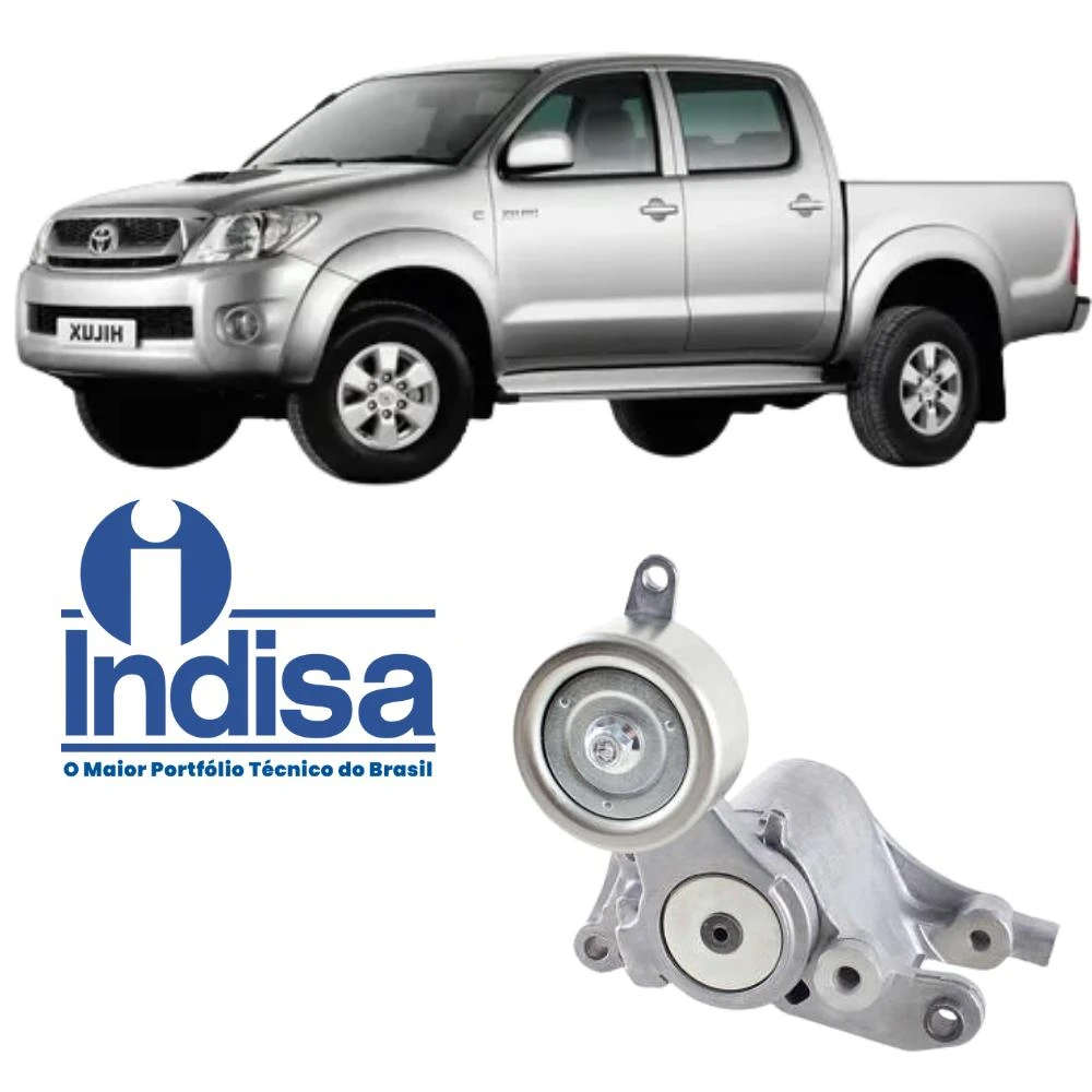 TENSOR CORREIA ALTERNADOR HILUX 2.5 16V 2005 ACIMA