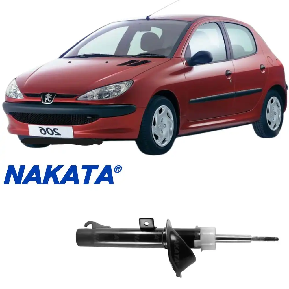 AMORTECEDOR DIANTEIRO PEUGEOT 206 1999 A 2010 ESQUERDO