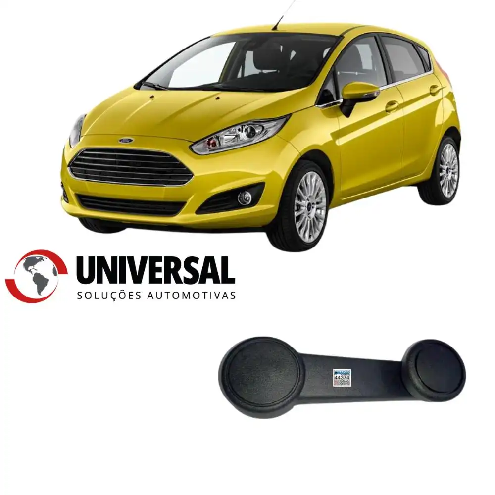 MACANETA VIDRO NEW FIESTA 2014 EM DIANTE PRETA