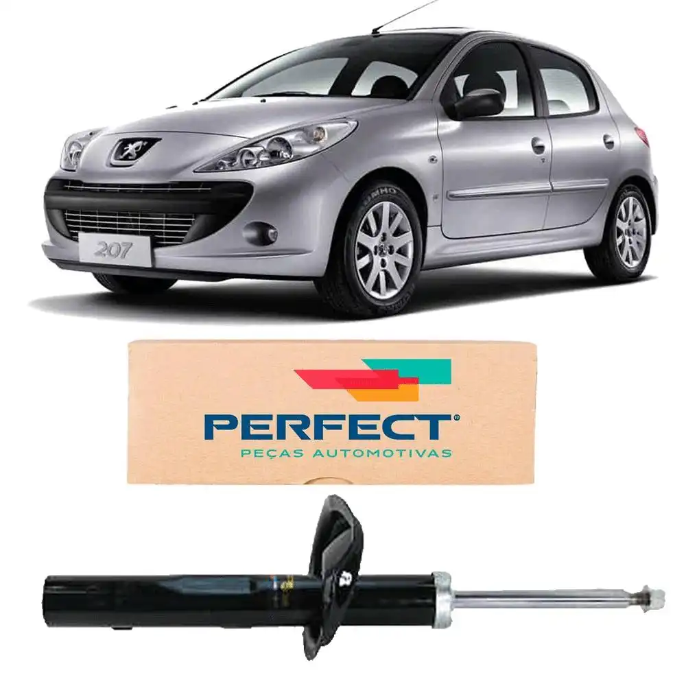 AMORTECEDOR DIANTEIRO PEUGEOT 207 1.4 1.6 2008/ DIREITO