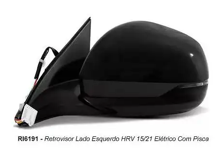 ESPELHO EXT HRV 2015 A 2021 ELETRICO C/ PISCA ESQ