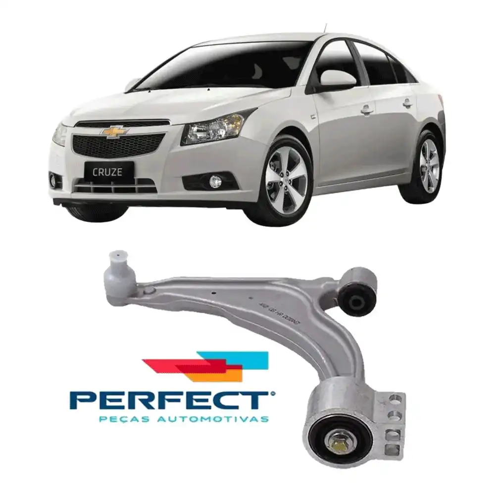 BANDEJA DIANTEIRA CRUZE 2012 A 2016 ESQUERDA COM PIVO