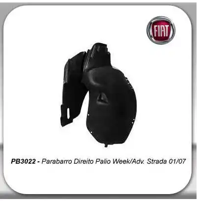 PROTETOR PARALAMA DIANT FIAT STRADA  2001 A 2007 DIR