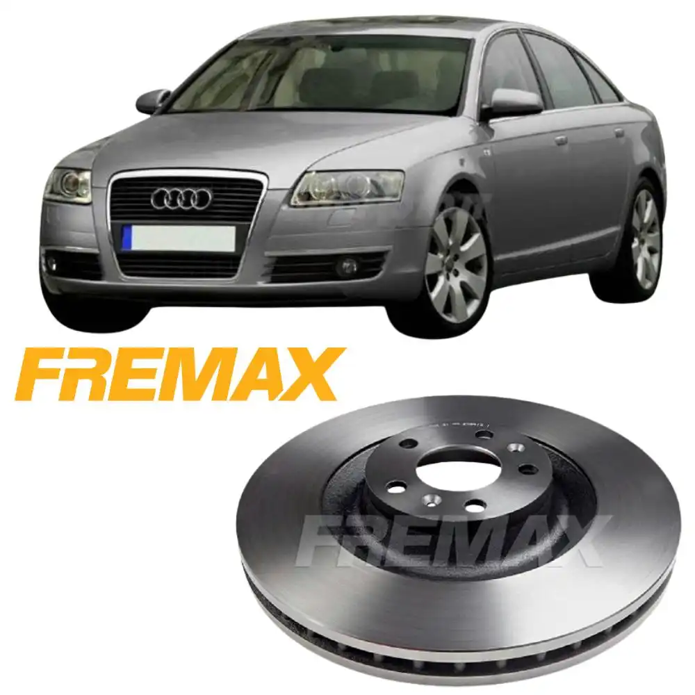 DISCO FREIO DIANTEIRO AUDI A6 3.2 24V 2004 A 2008 VENTILADO