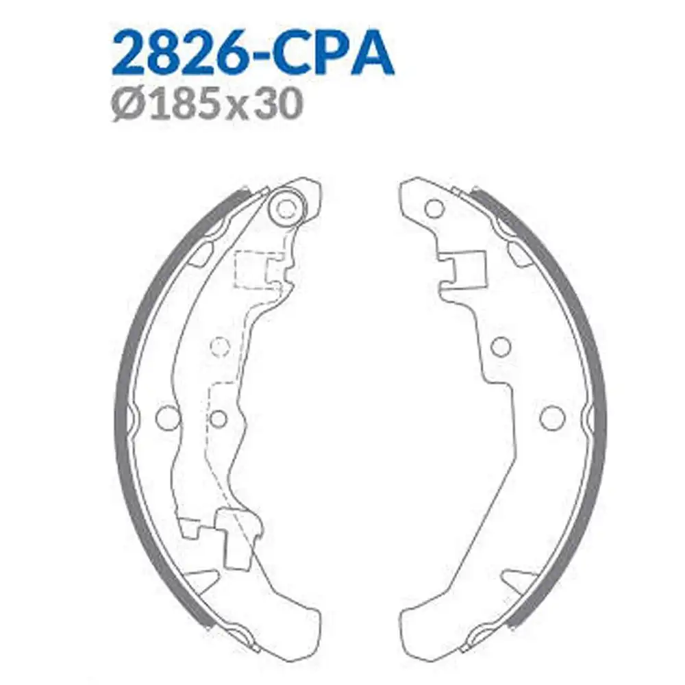 SAPATAS FREIO FIAT MOBI 1.0 2020 EM DIANTE