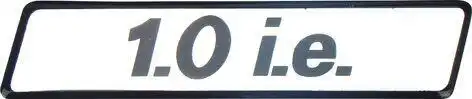 EMBLEMA FIAT 1.0 IE UNO