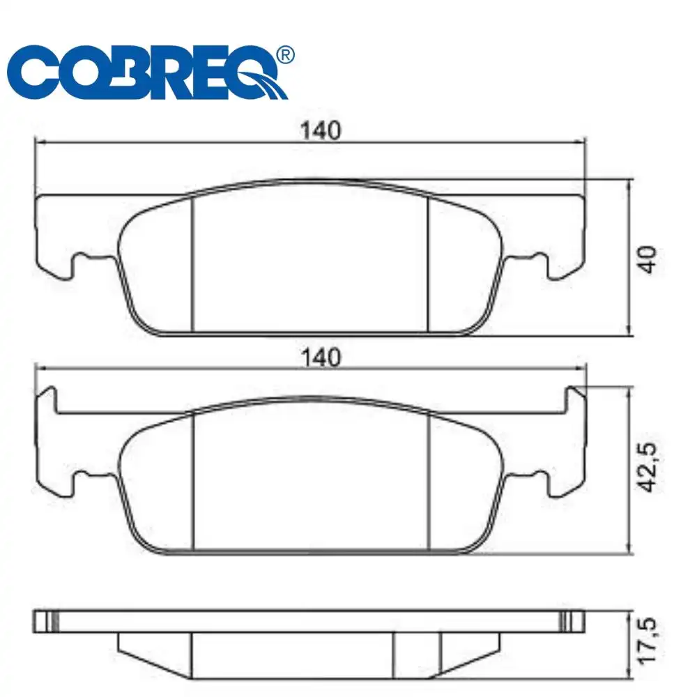 PASTILHA FREIO DIANTEIRA RENAULT SANDERO 1.0 16V 2014/