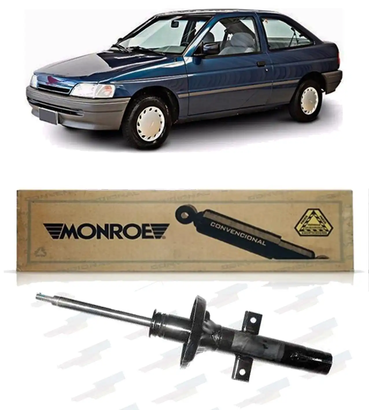 AMORTECEDOR DIANTEIRO ESCORT 2 1993 A 1996