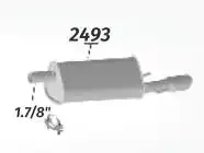 SILENC TRAS AGILE 1.4 8V FLEX 09/ PONTA CROMADA
