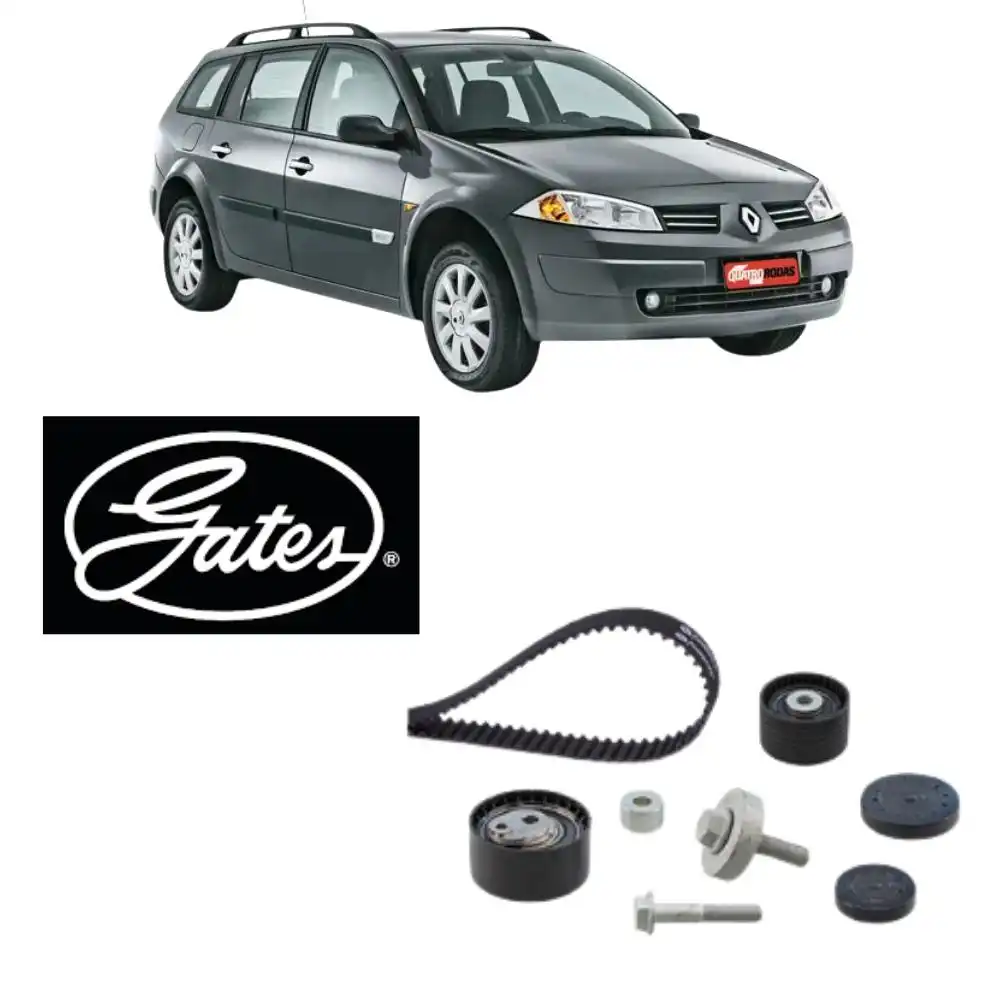 KIT CORREIA DENTADA MEGANE 2.0 16V 2006 A 2013
