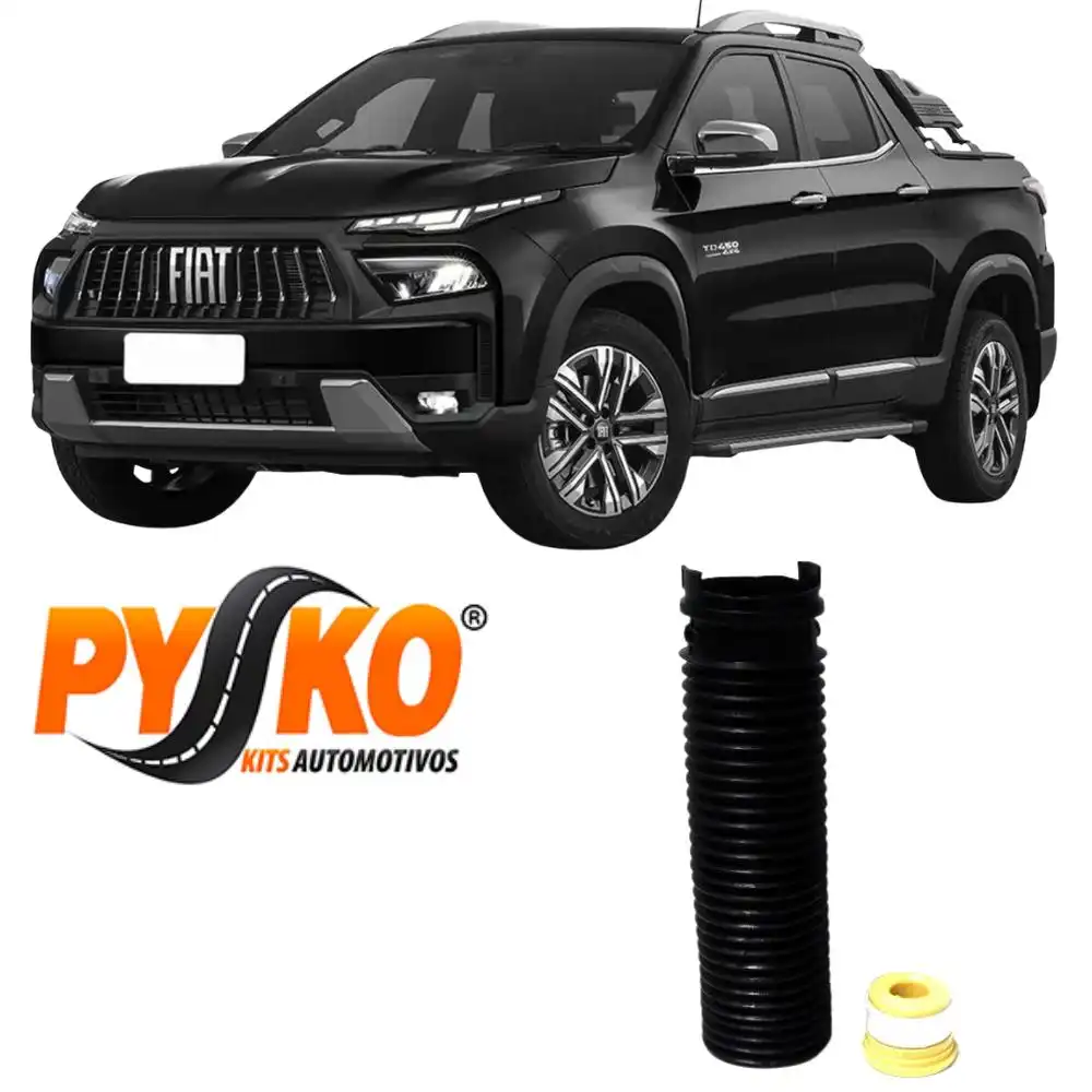 KIT AMORTECEDOR TRASEIRO FIAT TORO 2016 EM DIANTE