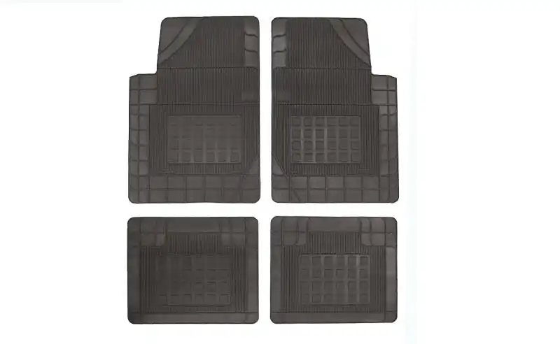 TAPETE UNIVERSAL PRETO 4 PCS