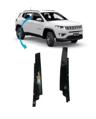 MOLDURA COLUNA PORTA TRAS JEEP COMPASS 2017/ DIR