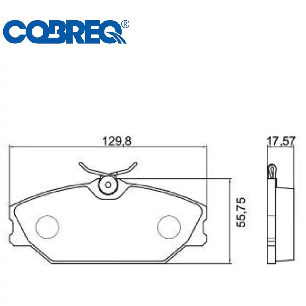 PASTILHA FREIO DIANT RENAULT MEGANE 1.6 16V 2006 A 2010