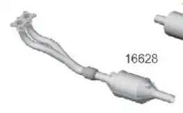 CANO SAIDA MOTOR GOLF 1.6 99/ AUDI A3 1.6 99/ C/ CATALISADOR