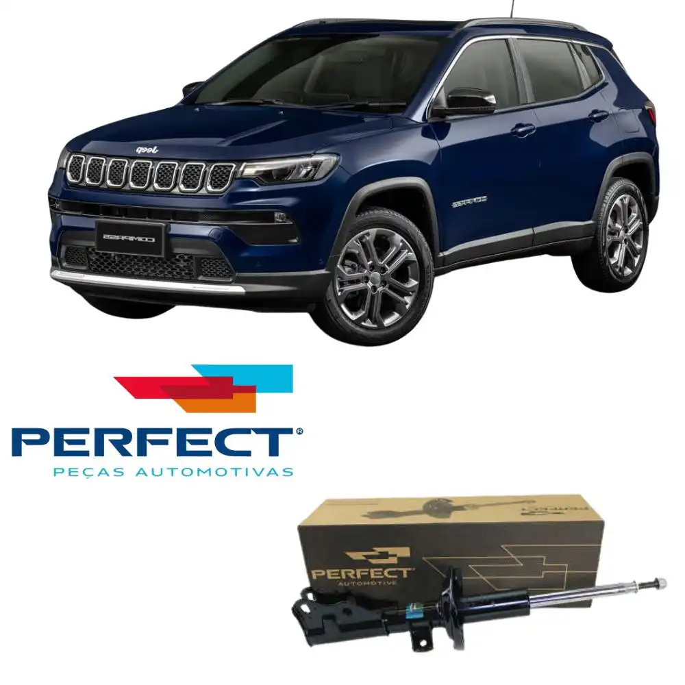 AMORTECEDOR TRASEIRO COMPASS 1.3 2021 A 2023 ESQUERDO