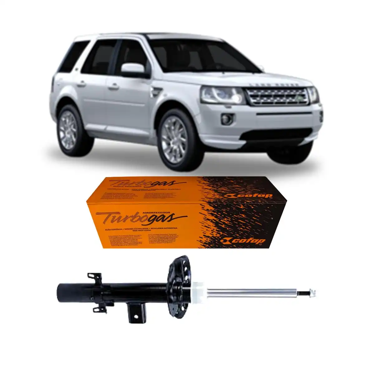 AMORTECEDOR TRASEIRO LAND ROVER FREELANDER II 2006 A 2014 ES