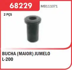 BUCHA FEIXE MOLA TRAS L-200 PTE TRAS (GRANDE)