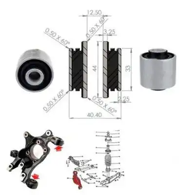 BUCHA BANDEJA TRAS DODGE JOURNEY 09/15 FIAT FREEMONT 11/ INF