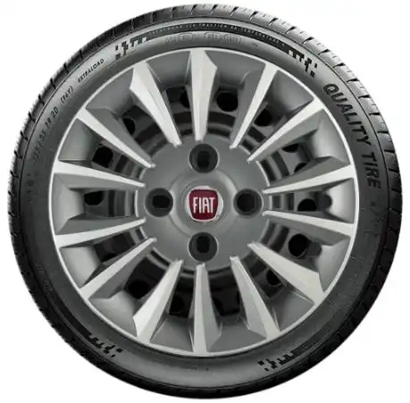 CALOTA ARO 13 LINEA PRATA/GRAFITE