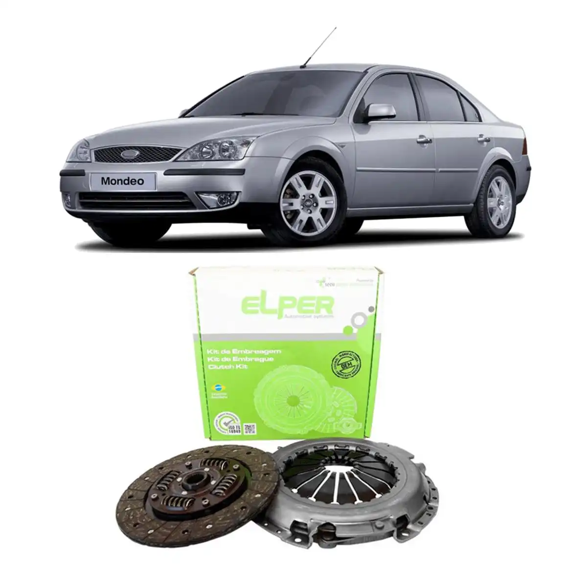 KIT EMBREAGEM MONDEO 2.0 16V 1996 A 2001