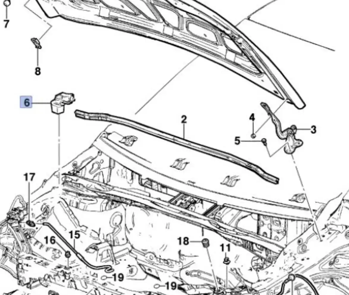 BORRACHA VEDACAO CAPO COBALT 2016 A 2020 DIREITA