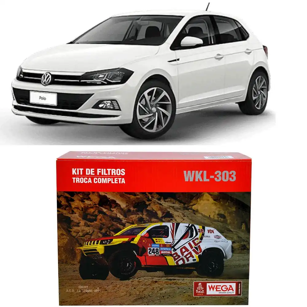 KIT FILTROS POLO 1.6 16V 2017 A 2022