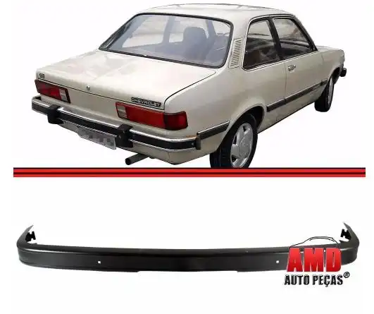 PARACHOQUE TRAS CHEVETTE 80/82 PRETO