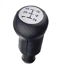 MANOPLA ALAVANCA CAMBIO FIESTA,COURIER,KA PRETA/PRATA