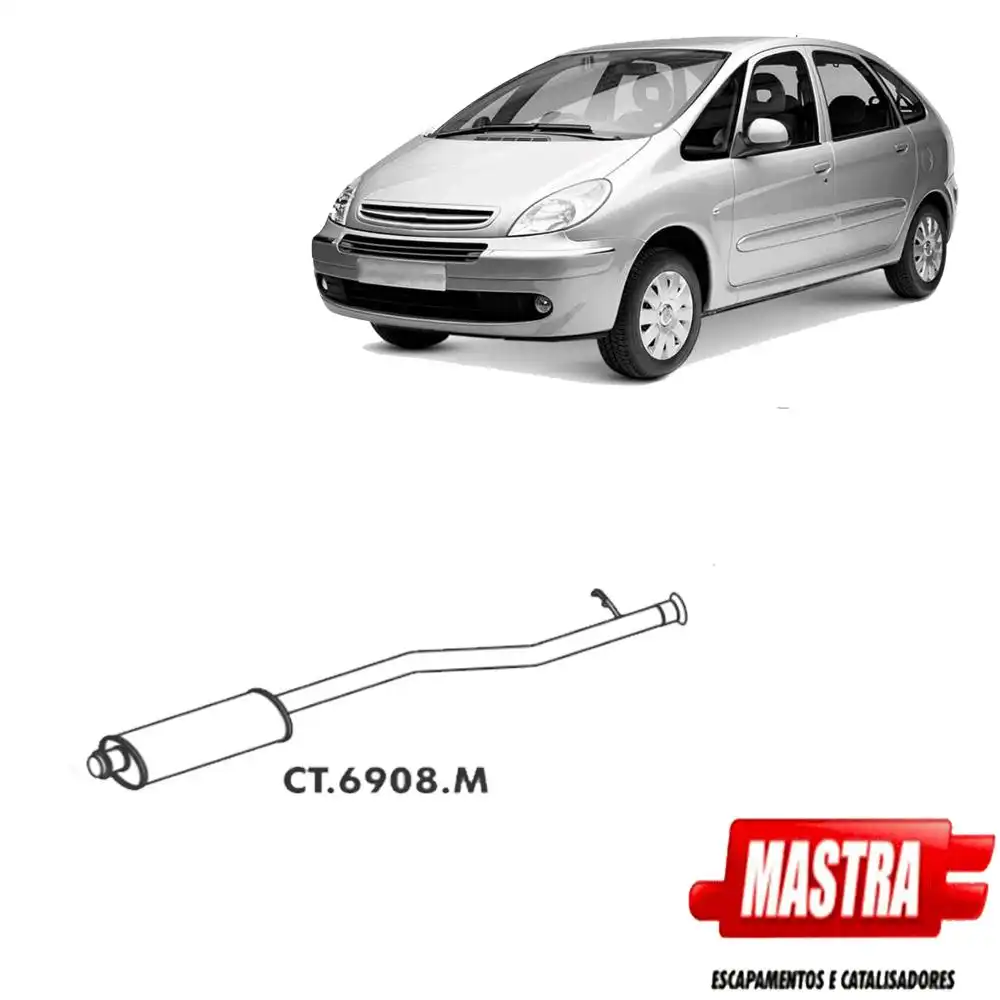 SILENCIOSO INTERMEDIARIO XSARA PICASSO 2.0 16V 2001 A 2011