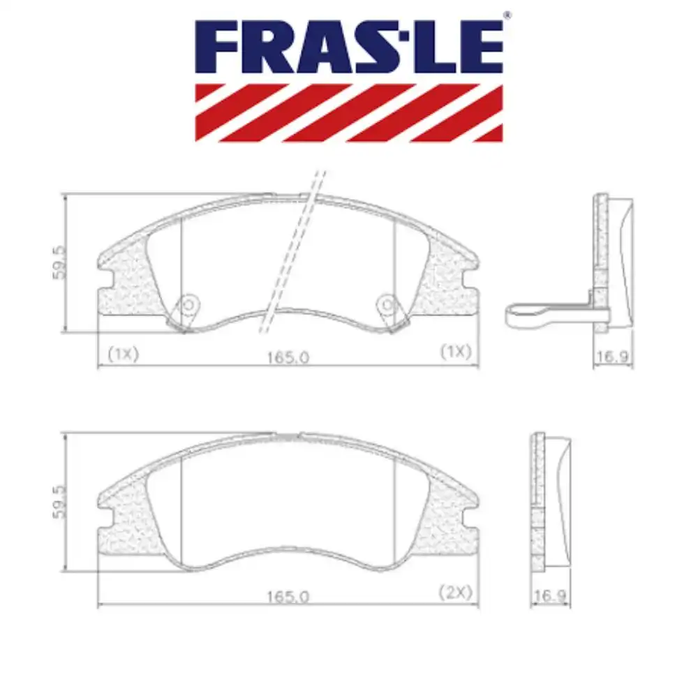 PASTILHA FREIO DIANTEIRA KIA CERATO 2004 A 2013