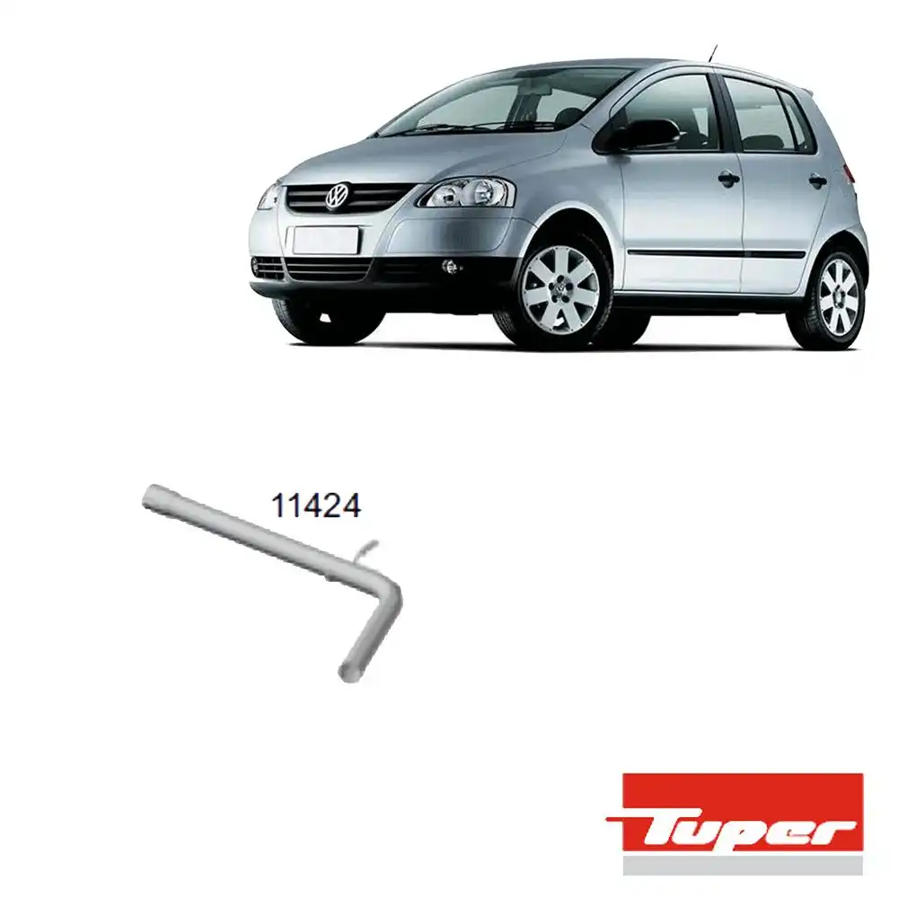 TUBO INTERMEDIARIO FOX 1.0 2011 EM DIANTE FLEX VAI ANTES DO