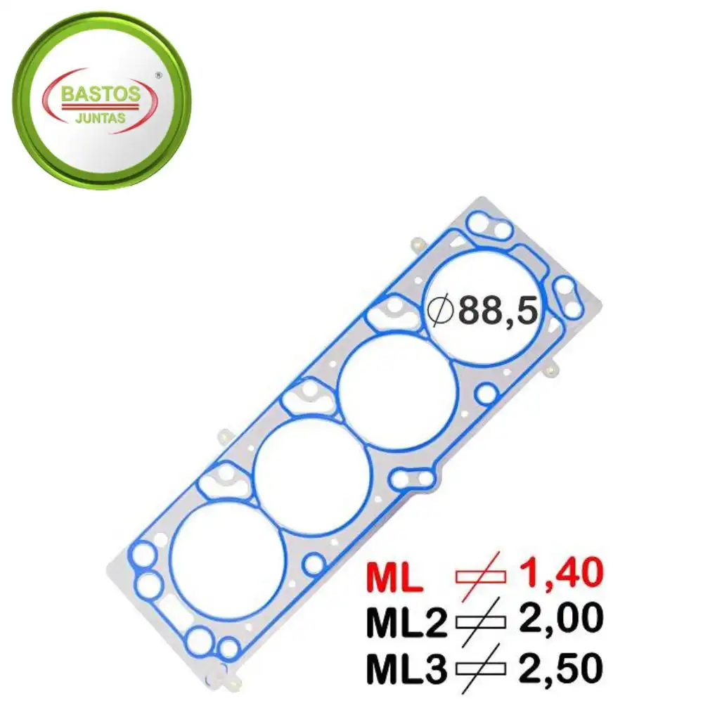 JUNTA CABECOTE VECTRA 2.4 16V METAL