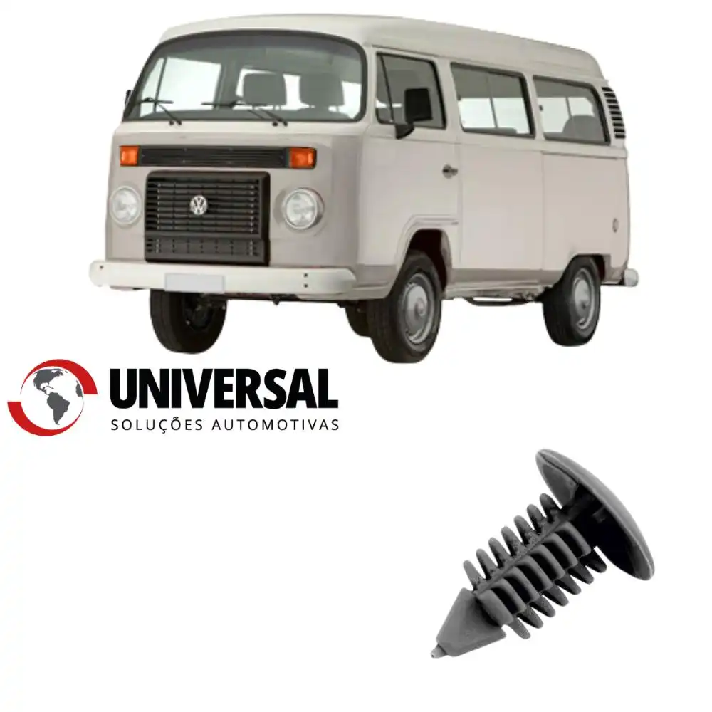 GRAMPO FORRO PORTA KOMBI PRETO