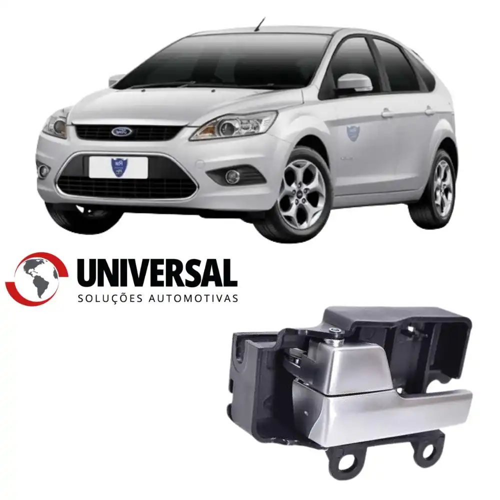 MACANETA INT FOCUS 2008 A 2013 DIANT/TRAS ESQ C/BASE PRATA