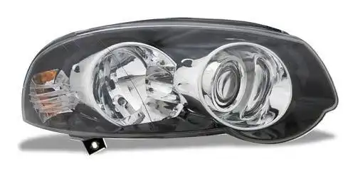 FAROL FIAT PALIO 10/ ESQ MASCARA NEGRA ARO CROMADO (BOLHA