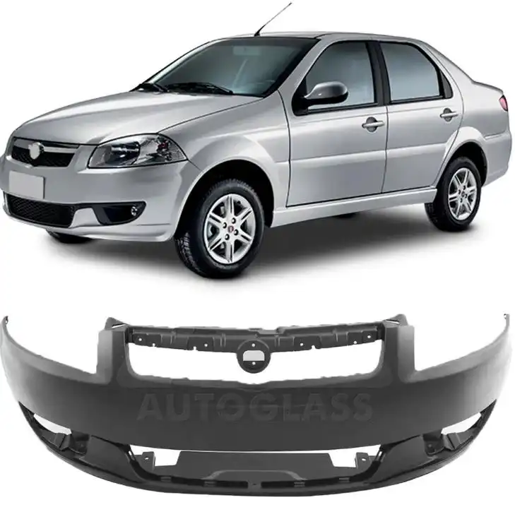 PARACHOQUE DIANT SIENA 2012/ C/ FAROLETE PRETO LISO P/