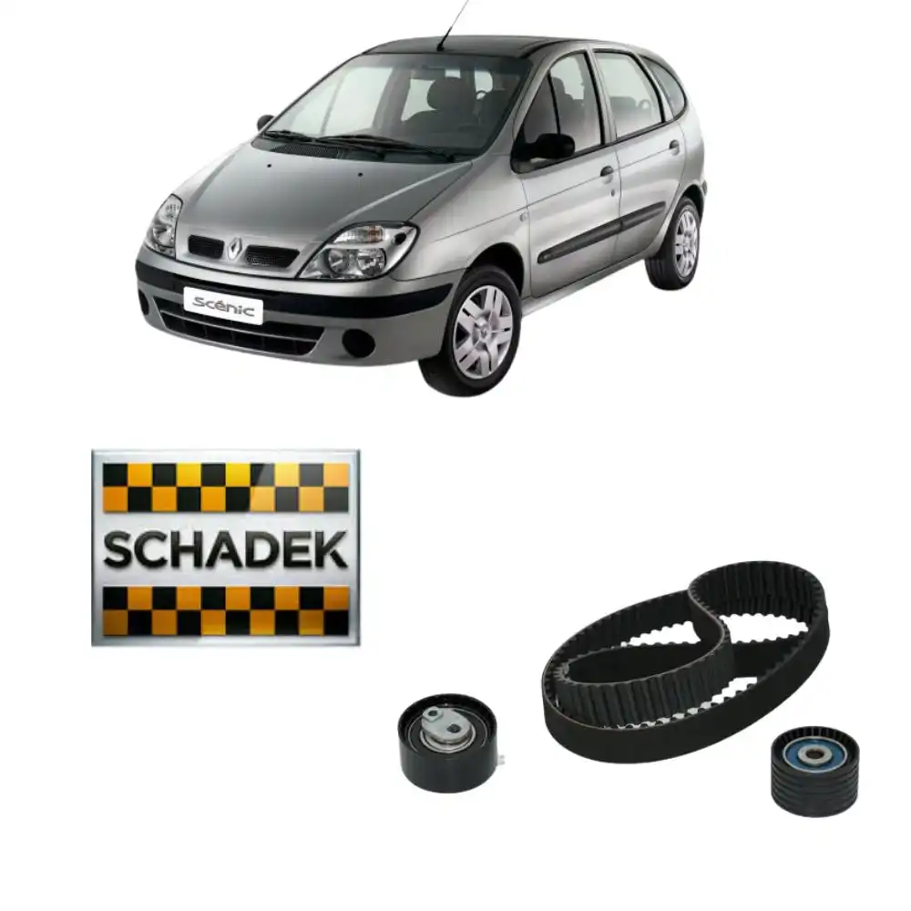KIT CORREIA DENTADA SCENIC 1.6 16V 1999 A 2010
