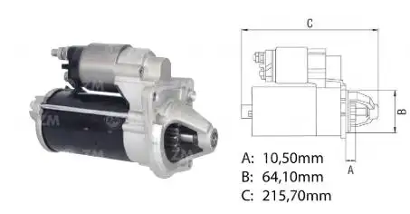 MOTOR PARTIDA DOBLO FIORINO GRANDSIENA