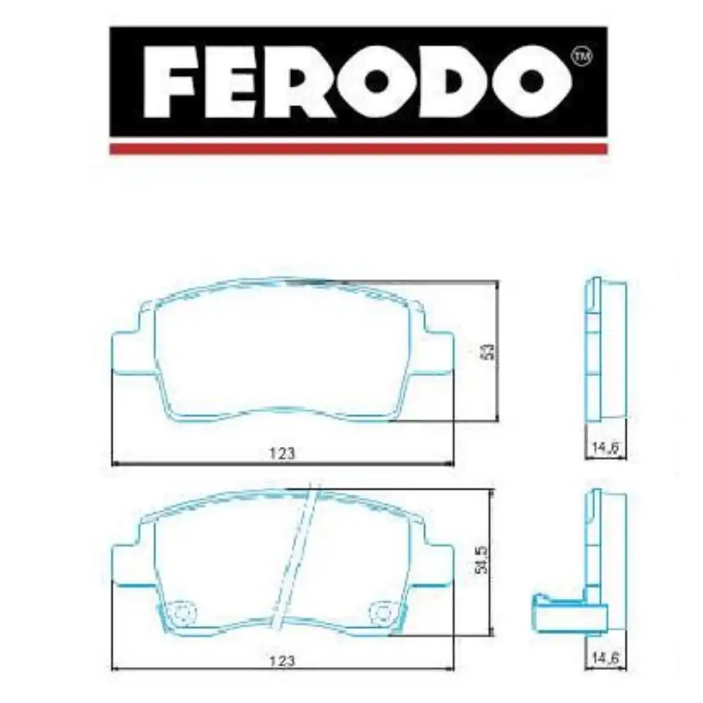 PASTILHA FREIO DIANTEIRA TOYOTA ETIOS 1.3 16V 2013/