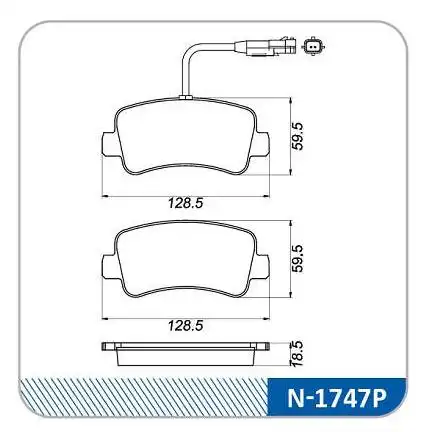 PASTILHA FREIO TRASEIRA RENAULT MASTER 2.3 2013/