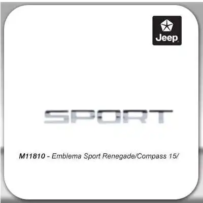 EMBLEMA ADESIVO SPORT RENEGADE COMPASS 2015