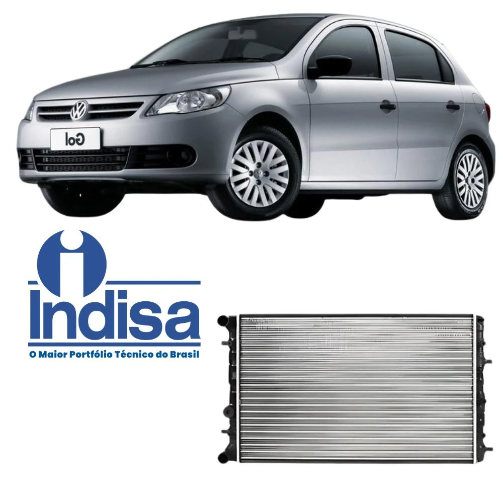 RADIADOR GOL GV 09/ FOX 06/ 1.0 1.6  C/AR POLO 1.6 2.0 06/