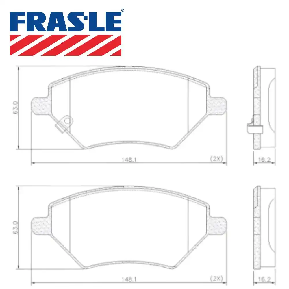 PASTILHA FREIO DIANTEIRA CHERY TIGGO 7 2019 ACIMA