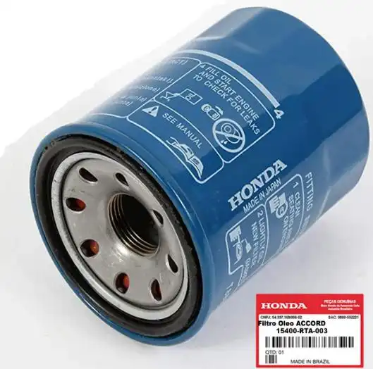 FILTRO OLEO MOTOR HONDA CIVIC 1.8 16V 2006/