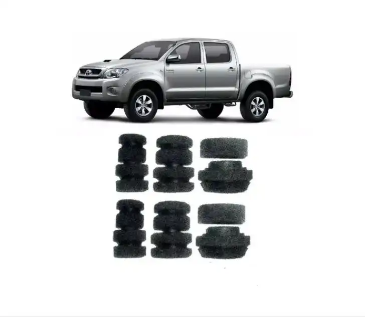 CALCO CABINE TOYOTA HILUX 2005 A 2015 (KIT COMPLETO)