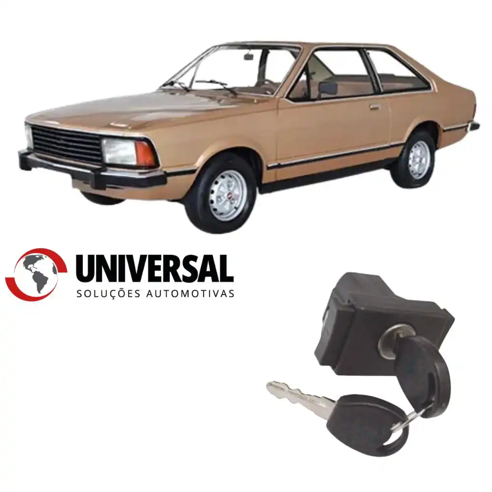 FECHADURA PORTA LUVAS CORCEL II PAMPA 85/ C/CHAVE