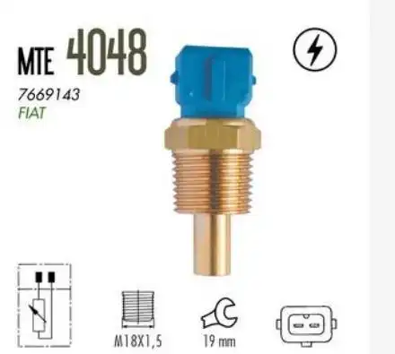 INTERRUPTOR TEMPERATURA FIAT TIPO 1.6 8V 1993 A 1995