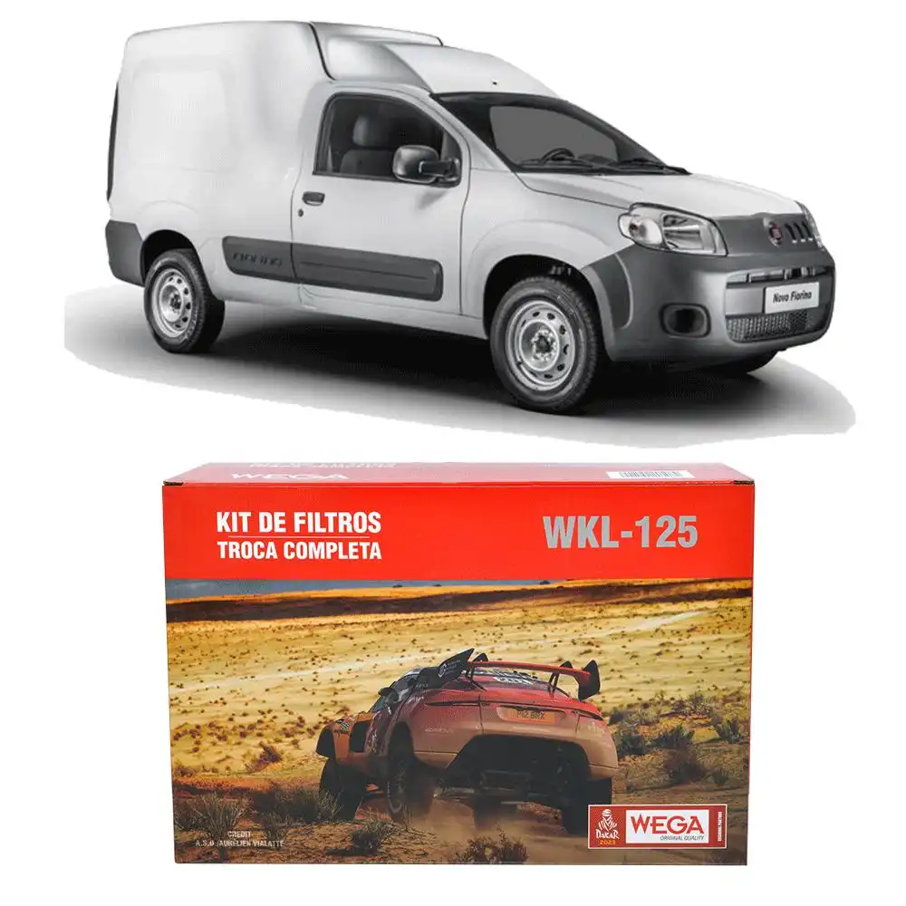 KIT FILTROS FIAT FIORINO 1.4 8V 2014 A 2016