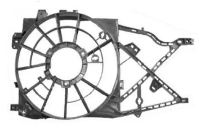 DEFLETOR RADIADOR VECTRA 1997 A 2005 COM AR